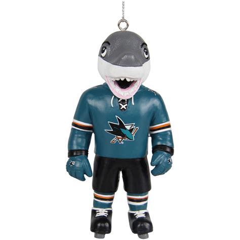 San Jose Sharks Team Mascot Ornament