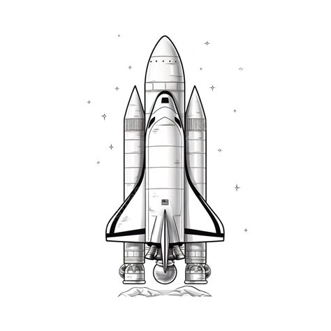 Space Rocket Illustration, Space Rocket, Rocket, Plane PNG Transparent Image and Clipart for ...