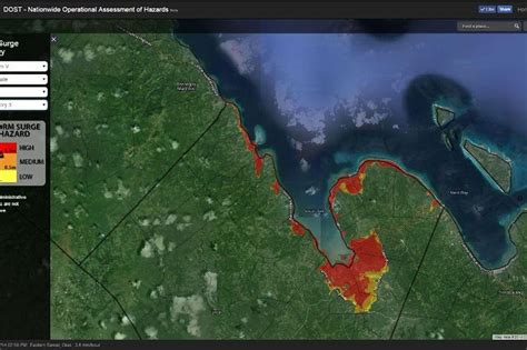 Philippines Typhoon: Simulated Storm Surge Maps Pinpointed Risk Zones - WSJ