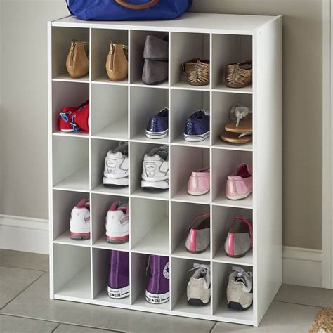 Cubes of Fun Stackable Shoe Rack — Homebnc