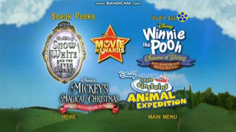 (Updated) Sneak Peeks Menu Disney (2009) - YouTube