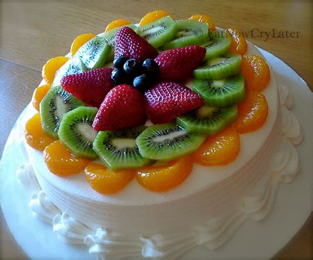 Eat Now Cry Later: Fruit filled sponge cake