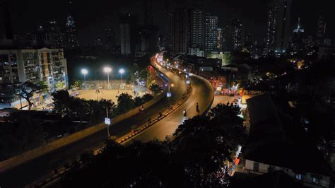 Aerial View Of Maerial View Of Mumbai City Stock Footage SBV-348571410 ...