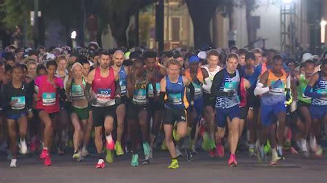 Houston Marathon runners brave the cold | kens5.com