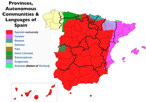 Language and ethnicity: Spain - Languages Of The World