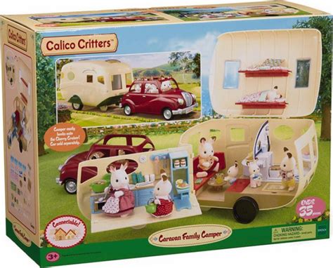 CALICO CRITTERS CARAVAN FAMILY CAMPER