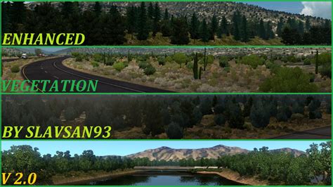 Enhanced Vegetation v 2.0 for ATS - ATS Mod | American Truck Simulator Mod