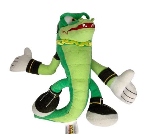 Sonic The Hedgehog Vector The Crocodile 8-Inch Plush | lupon.gov.ph