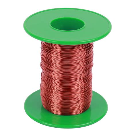 Buy Copper Wire,0.35mm x110m Enamelled Copper Magnet Wire Round Copper Wiring Bare Copper Wire ...