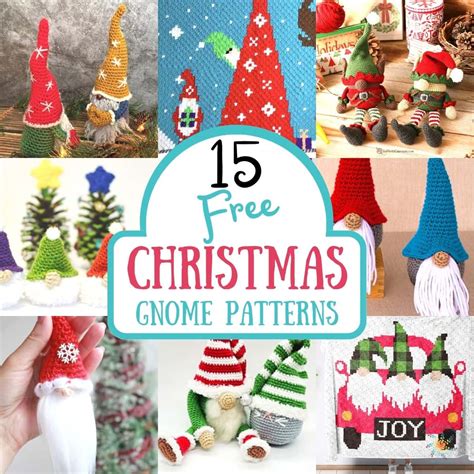 50 Free Crochet Gnome Patterns - Stardust Gold Crochet