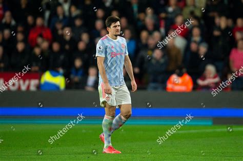 Harry Maguire Manchester United Shown Red Editorial Stock Photo - Stock ...