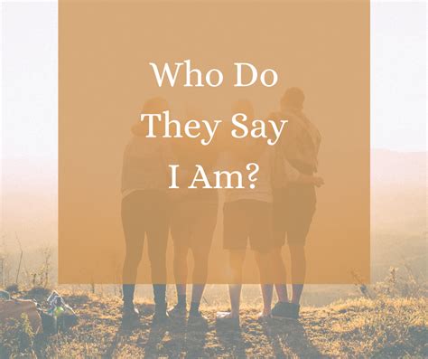 Who Do They say I Am? – Second Congregational Church Of Wilton