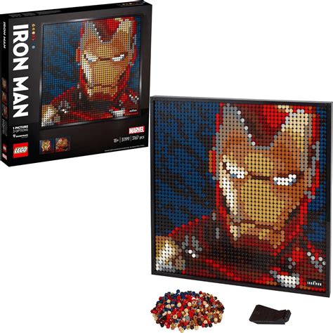 LEGO 31199 ART Iron Man - Marvel Studios : Amazon.it: Giochi e giocattoli