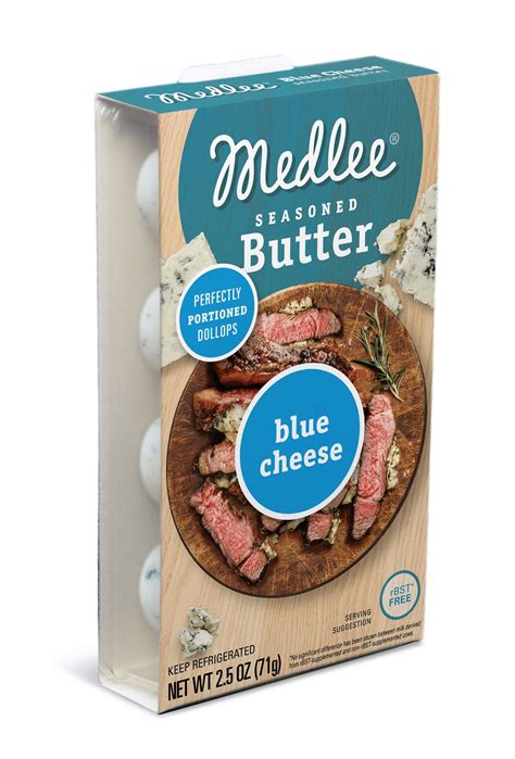 Medlee Foods Launches Blue Cheese Seasoned Butter | Nosh.com