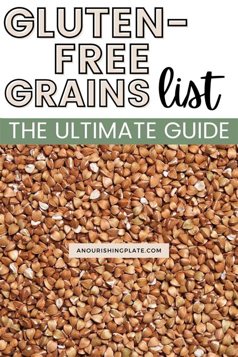 The Ultimate Guide to Gluten-Free Grains - A Nourishing Plate