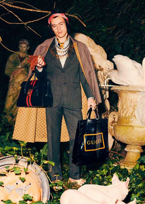 Harry-Styles-Gucci-Pre-Fall-2019-Tailoring-Ad-Campaign-Fashion-Tom ...