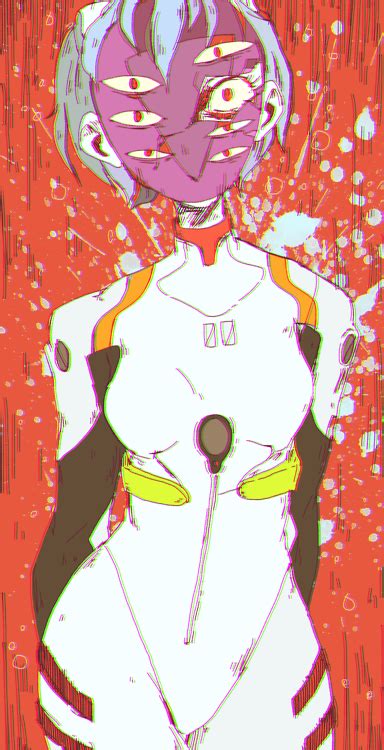 Evangelion Rei with mask of Lilith | Neon evangelion, Evangelion art, Anime