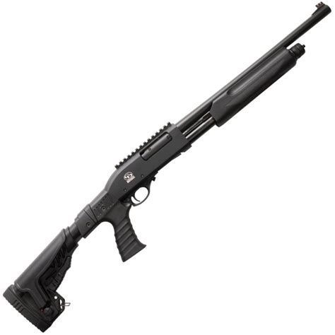 Charles Daly 301 Tactical Side Folding Black 12ga 3in Pump Action ...