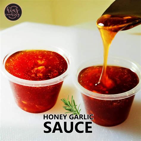 5 Minutes Honey Garlic Sauce Recipe - Hinz Cooking