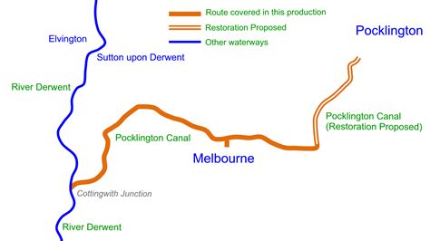 Pocklington Canal (Restoration) Maps - FREE - Waterway Routes