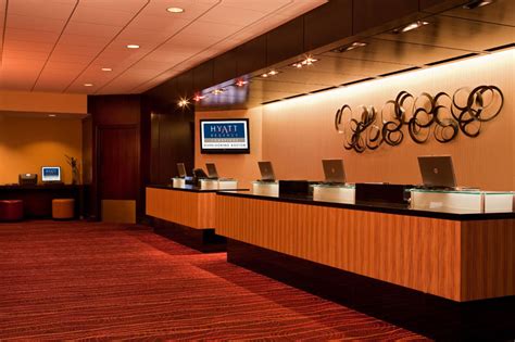 Cambridge Hyatt Front Desk – Architectural Lighting by Shugarman LLC