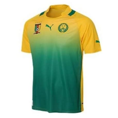 Cameroon National Soccer Jersey Away 2012/13 Pumas - SportingPlus ...