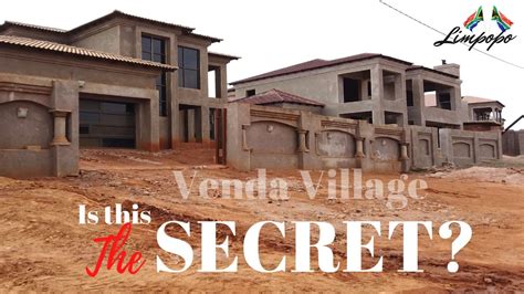 VENDA HOUSES: SECRET HOW THEY BUILD THESE MANSIONS REVEALED! - YouTube