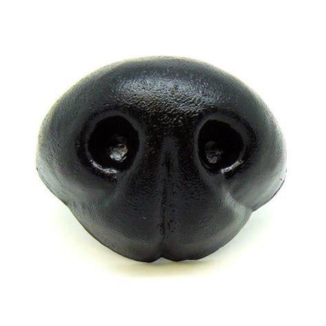 15 - 40mm Black Dog Animal Teddy Noses Plastic Safety Noses with Metal ...