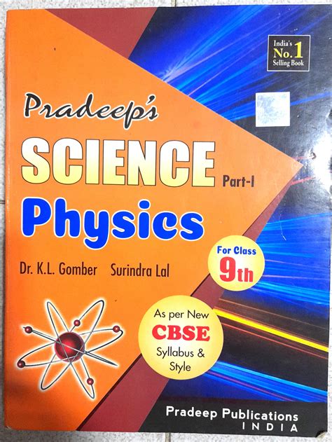 CBSE Class 9 Pradeep's Physics, Hobbies & Toys, Books & Magazines, Textbooks on Carousell