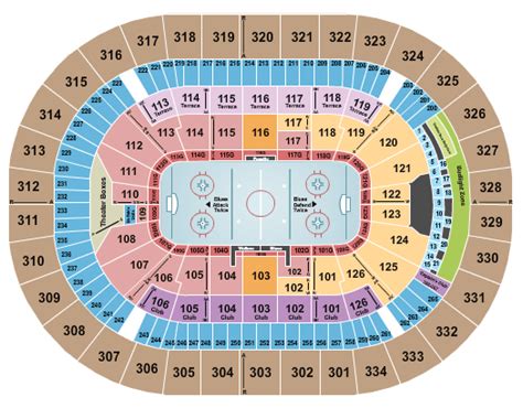 Enterprise Center Seating Chart - St. Louis