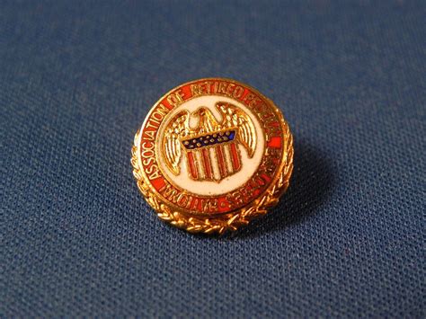 Vintage Lapel Pin National Association of Retired Federal - Etsy ...