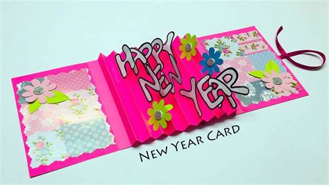 Greeting Cards Latest Design Handmade | Happy New Year Card Design 2019 ...