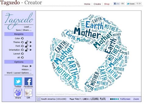 How to Make Free Word Art Online in Fun Shapes | Word art online, Free word art, Word cloud