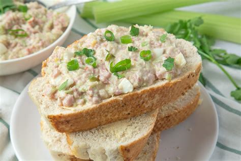 canned ham salad sandwich recipe