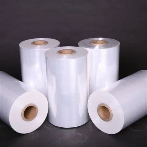 Plain Transparent Polyethylene Shrink Wrap Film, For Packaging ...