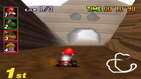 The Secret Glitch Players Used To Break Mario Kart 64's Chocolate Mountain