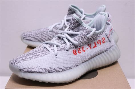 Adidas Yeezy Boost 350 V2 Blue Tint Grey Sneakers Boy's Size 4-7 B37571 ...