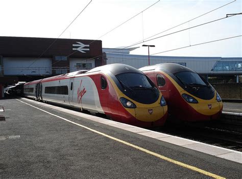 UK Virgin Trains Class 390 Pendolino Birmingham International (airport) | Uk rail, British rail ...