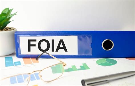 Premium Photo | FOIA On white stickers Business concept image