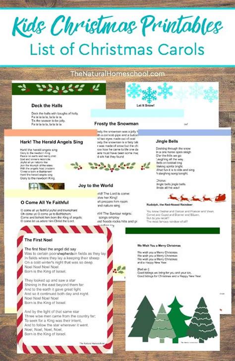 Printable Christmas Carols