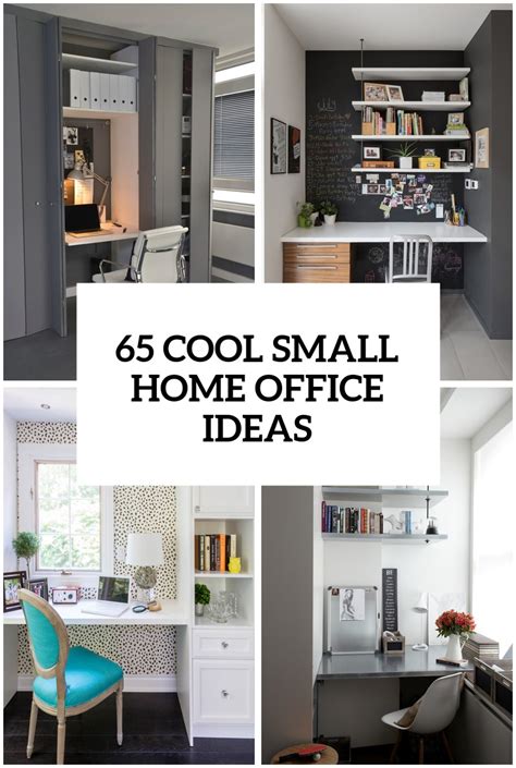 65 Cool Small Home Office Ideas - DigsDigs
