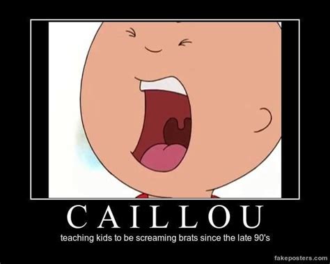 Caillou the Annoying memes plus Friday Frivolity - Munofore