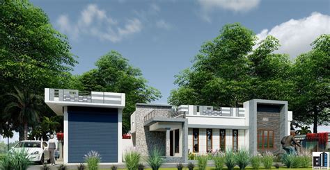 Contemporary style home design in kerala in 2023 | Kerala house design ...