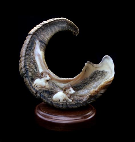 Horn Carvings by Ben Firth