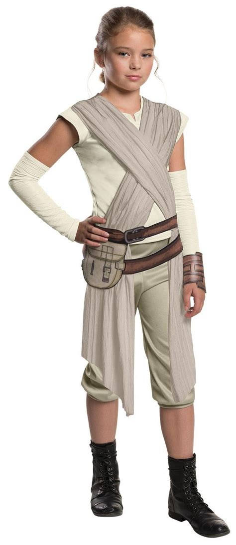 Star Wars: The Force Awakens - Girls Rey Deluxe Costume | Disfraces star wars niños, Disfraz rey ...