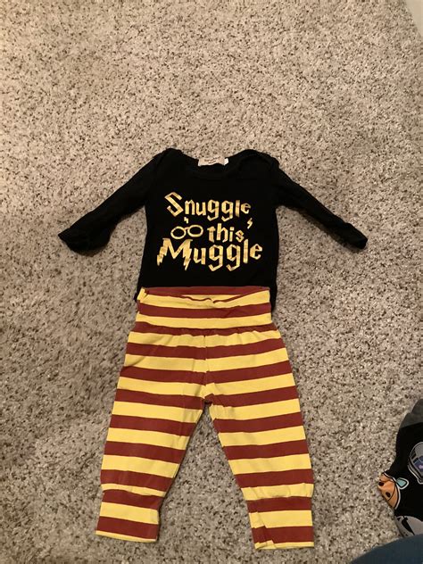 Harry Potter Muggle Outfit. Onesie And Pants.