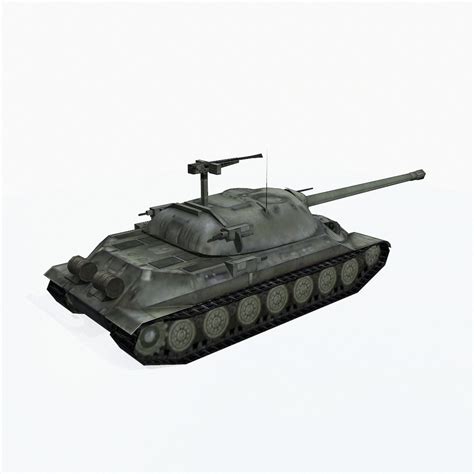 3d Model Is-7 Heavy Tank