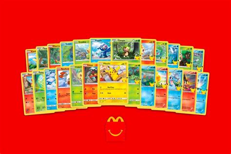 Les cartes Pokémon sont de retour dans les Happy Meal de McDonald's