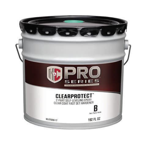 CLEARPROTECT™ 2-PART SELF-LEVELING EPOXY CLEAR COAT - H&C® Concrete