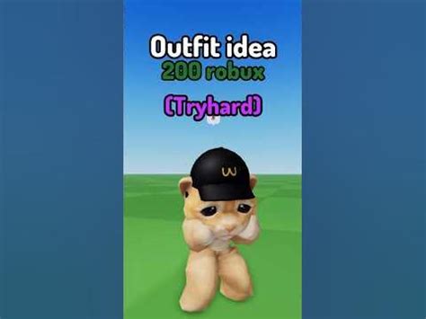 Making Roblox Tryhard Outfit Idea 💻 - YouTube